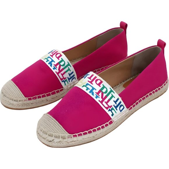 Lauren Caylee IV Espadrille Slip-On Pink Women’s Flats US 9M EU 40.5 - Picture 2 of 6